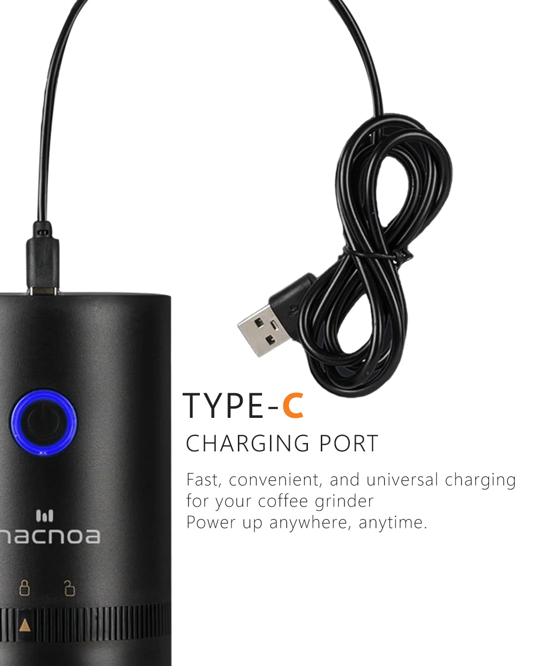 Portable Burr Coffee Grinder