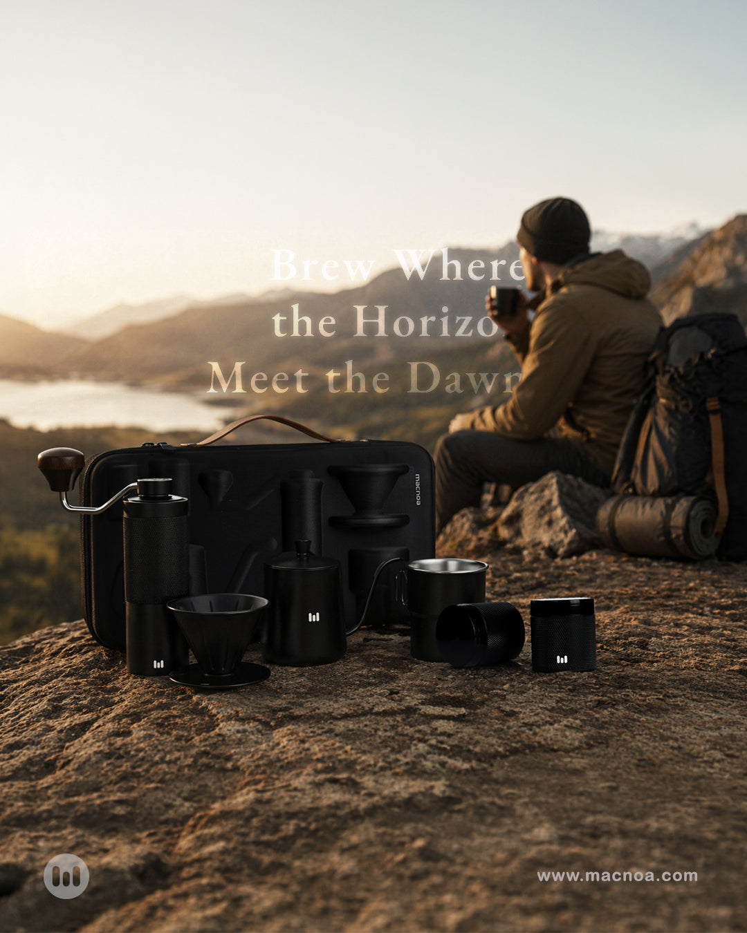 MacRoam BrewBag - Coffee Travel Kit
