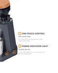 Load image into Gallery viewer, Macnoa Coffee Grinder with Adjustable diamond like carbon burr
