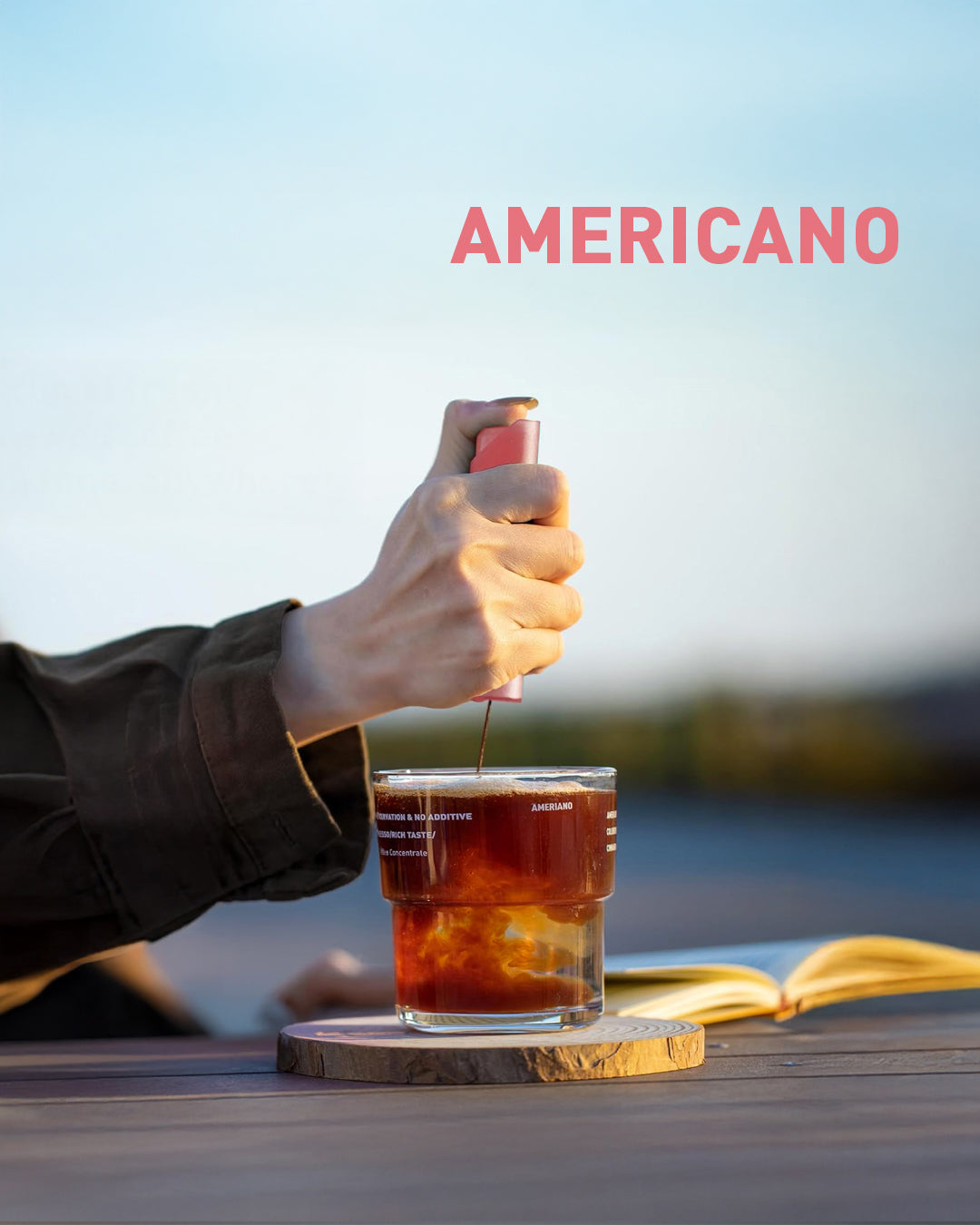 Coffee Concentrate - Americano Coffee Tubes