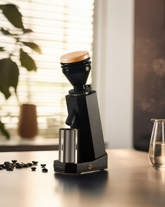 Macnoa Coffee Grinder with Adjustable diamond like carbon burr